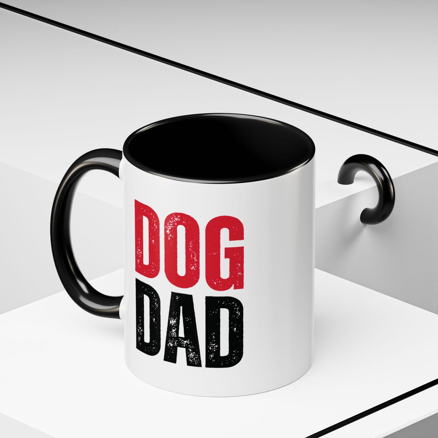 Personalized Dog Dad Coffee Mug with Dog Names - Custom Dog Dad Gifts for Father's Day