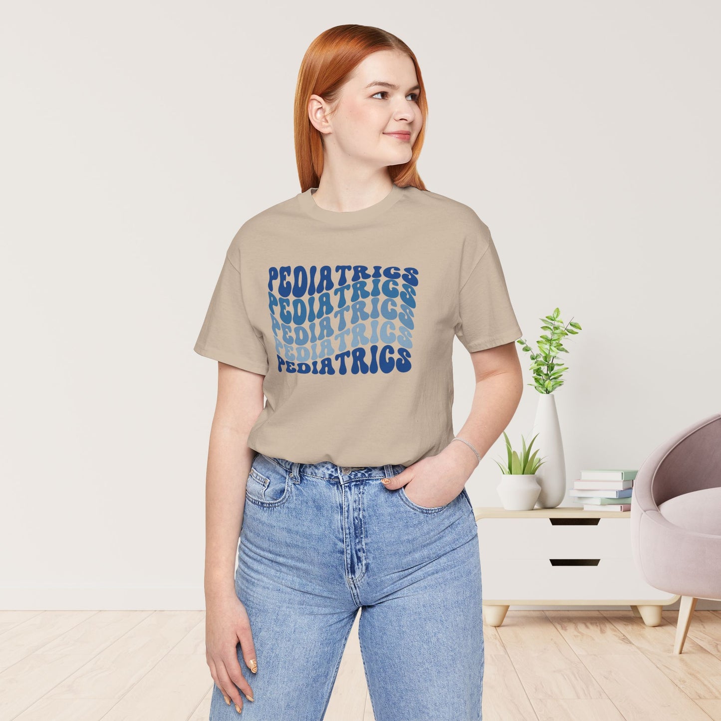 Groovy Pediatric Nurse Soft Cotton Tee