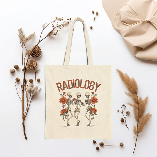 Cute Radiology Canvas Tote Bag - Best Radiology Gift