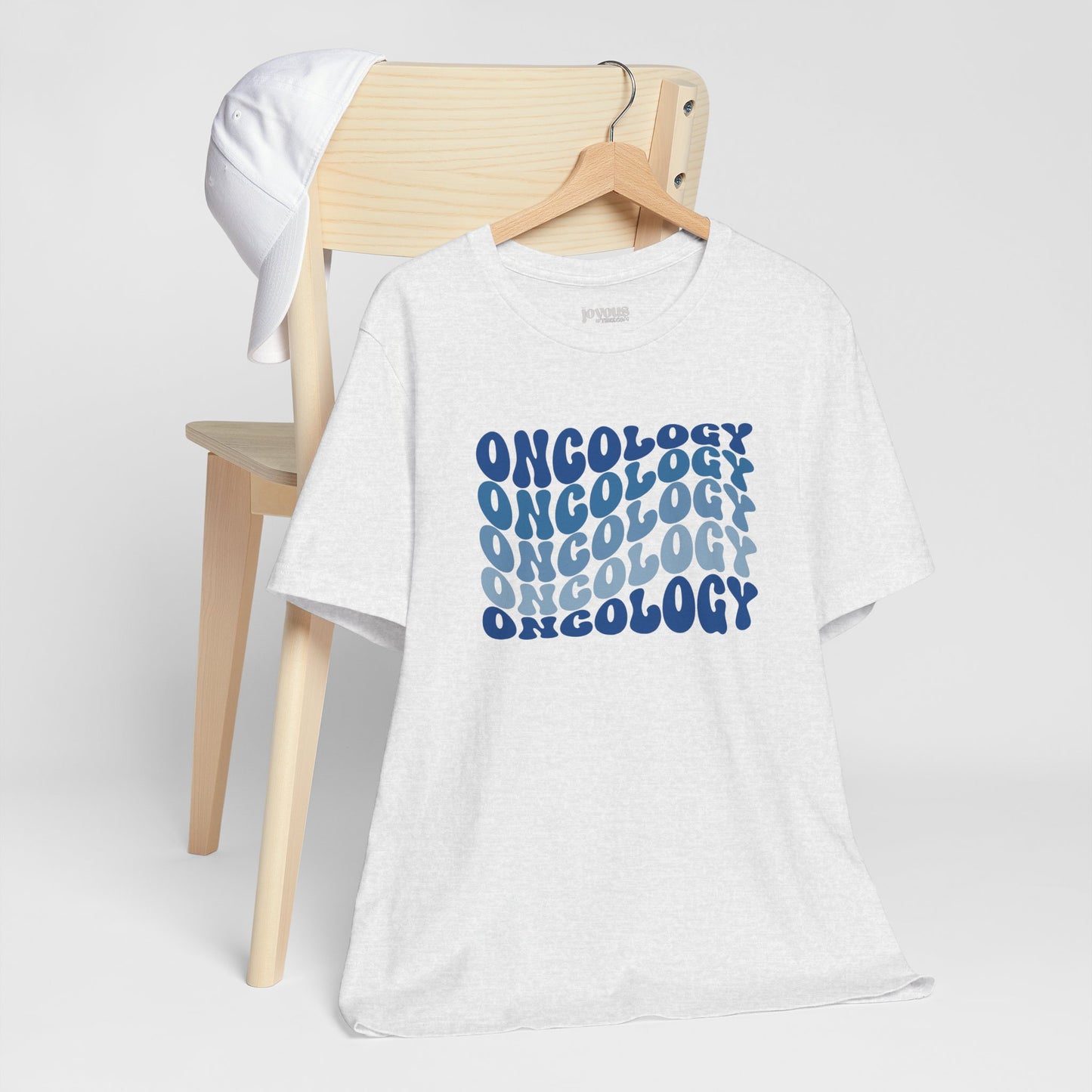 Blue Groovy Oncology Soft Cotton Tee