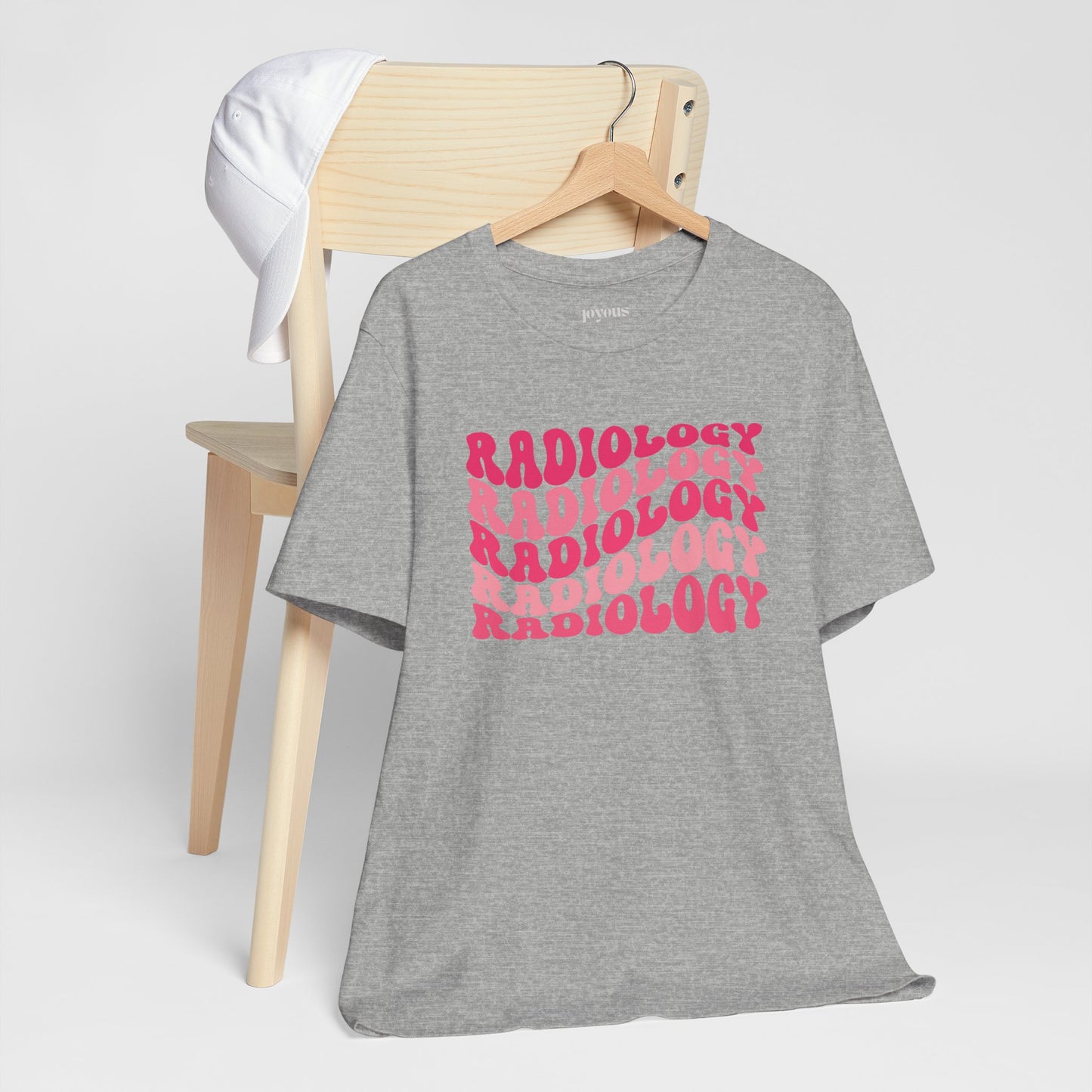 Groovy Pink Radiology Soft Cotton Tee