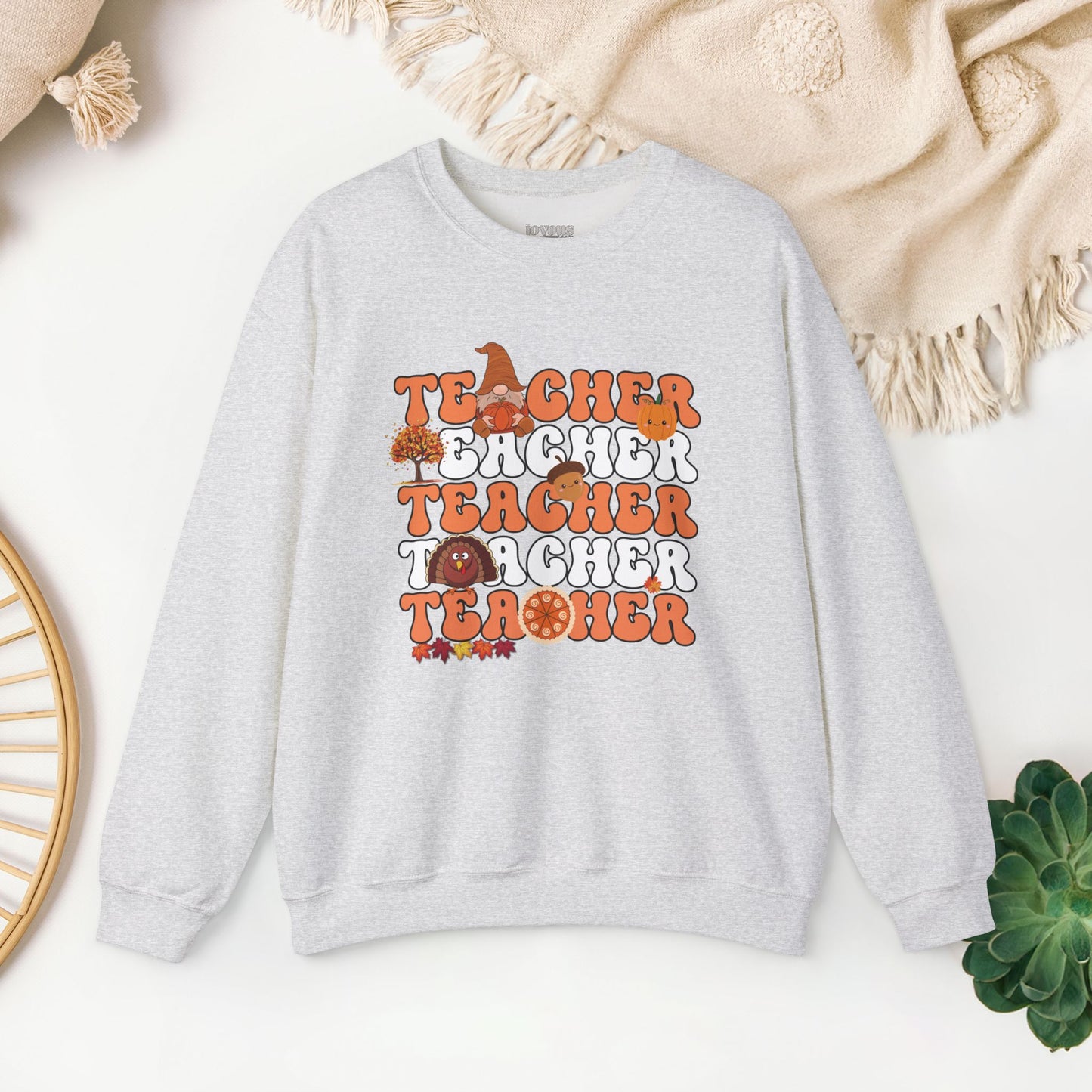 Groovy Thanksgiving Teacher Sweatshirt