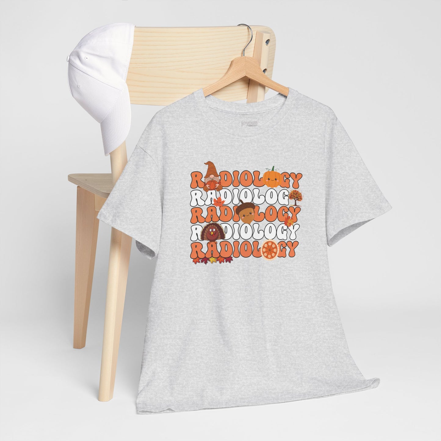 Groovy Thanksgiving Radiology Heavy Cotton Tee