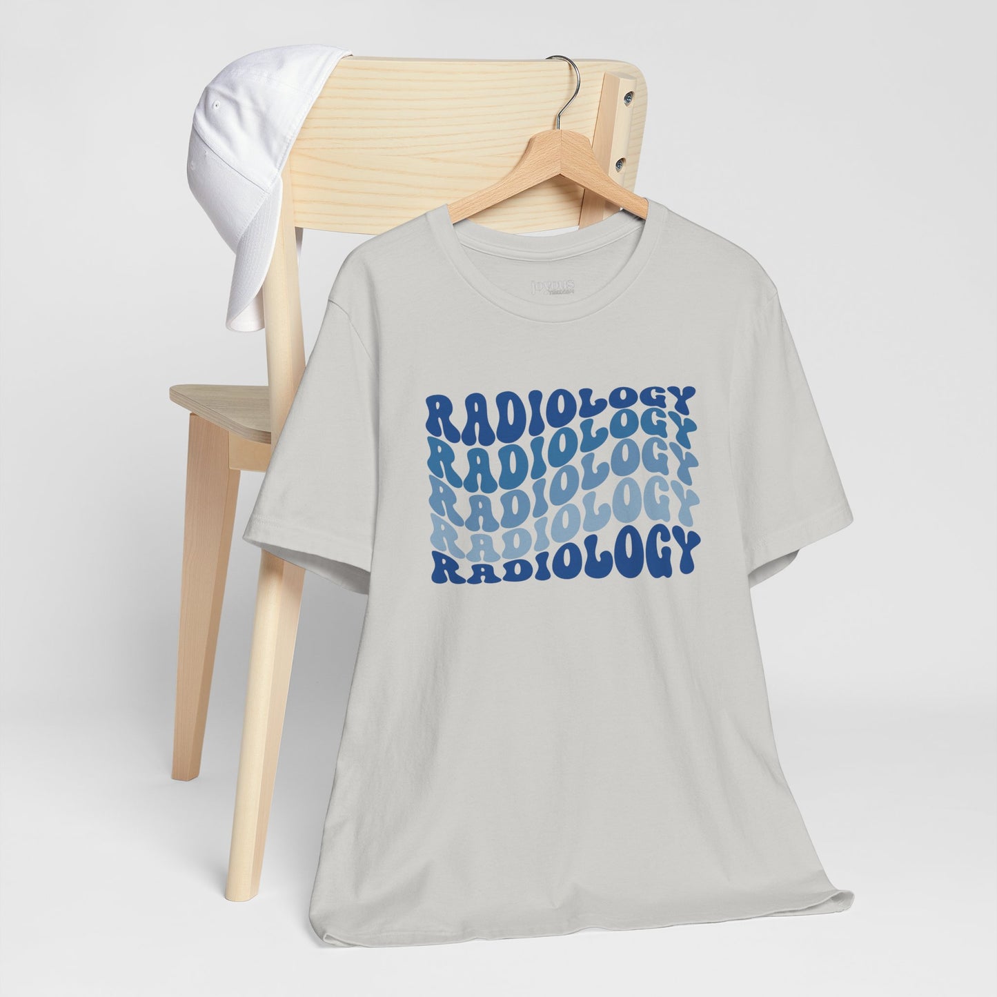 Groovy Blue Radiology Soft Cotton Tee