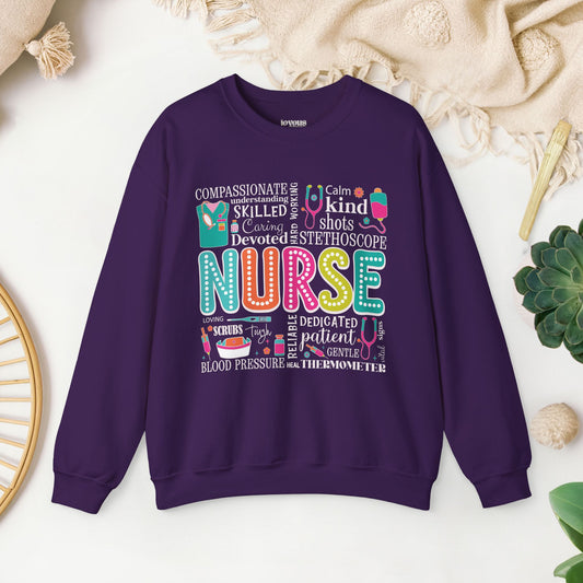 Trendy Nurse Sweatshirt for Registered Nurse