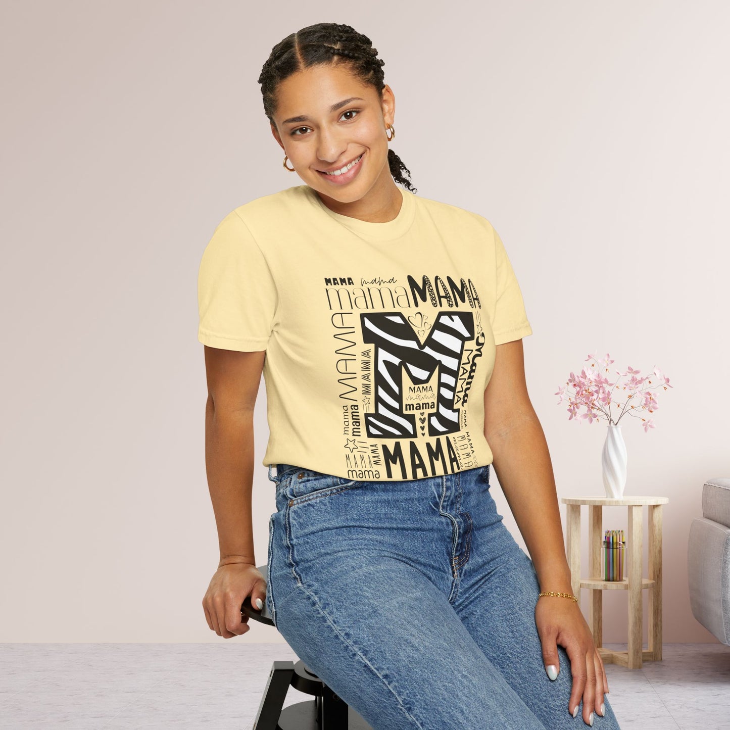 Comfort Colors Mama Shirt