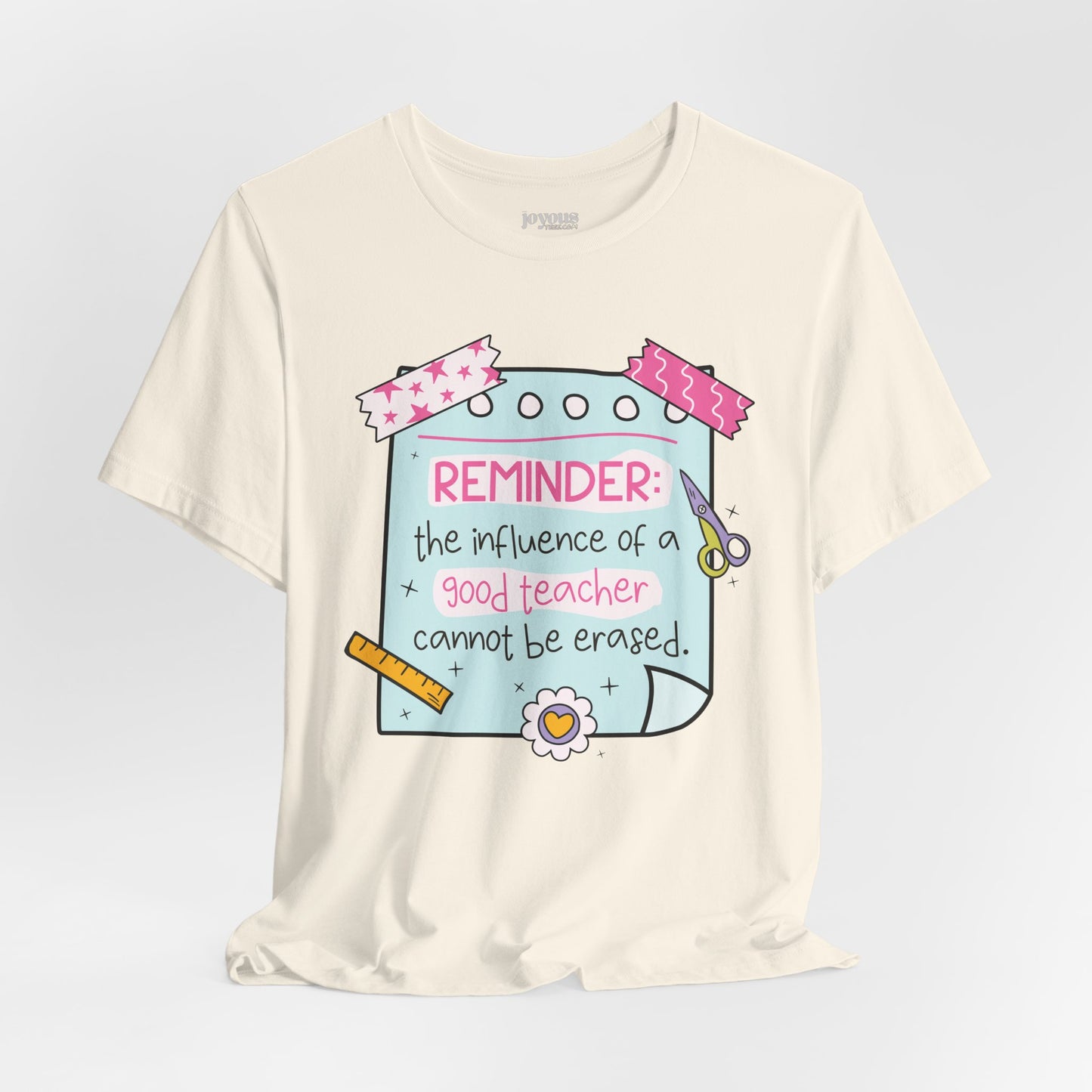 Trendy Motivational Teacher Soft Cotton Tee