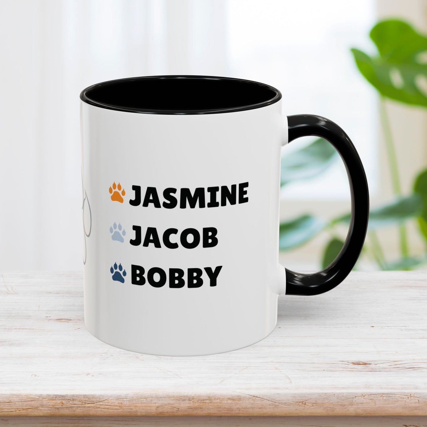 Personalized Papa Bear Coffee Mug with Kids Names - Custom Dad Gifts for Father's Day