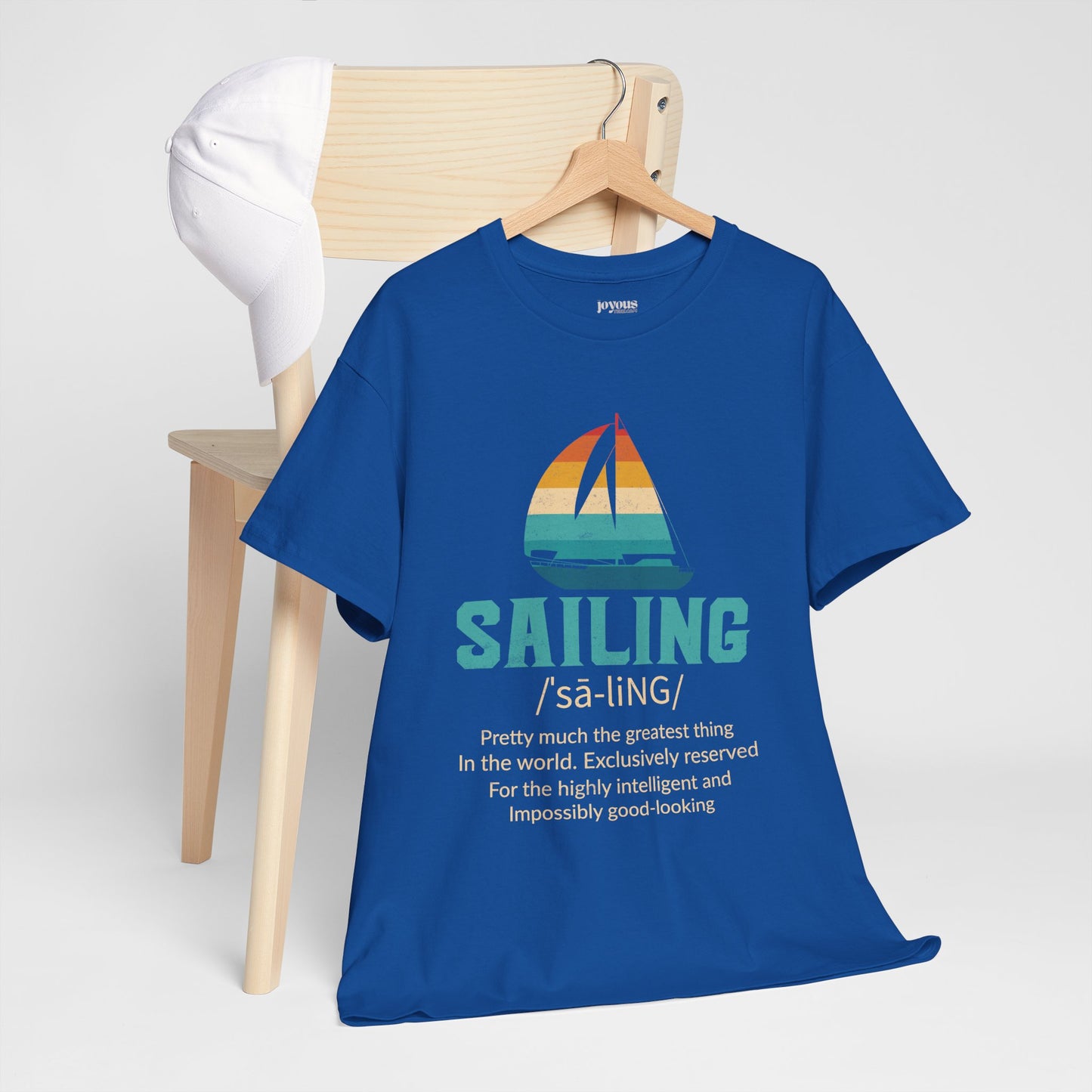 Funny Sailing T-Shirt - Unisex Nautical Heavy Cotton Tee