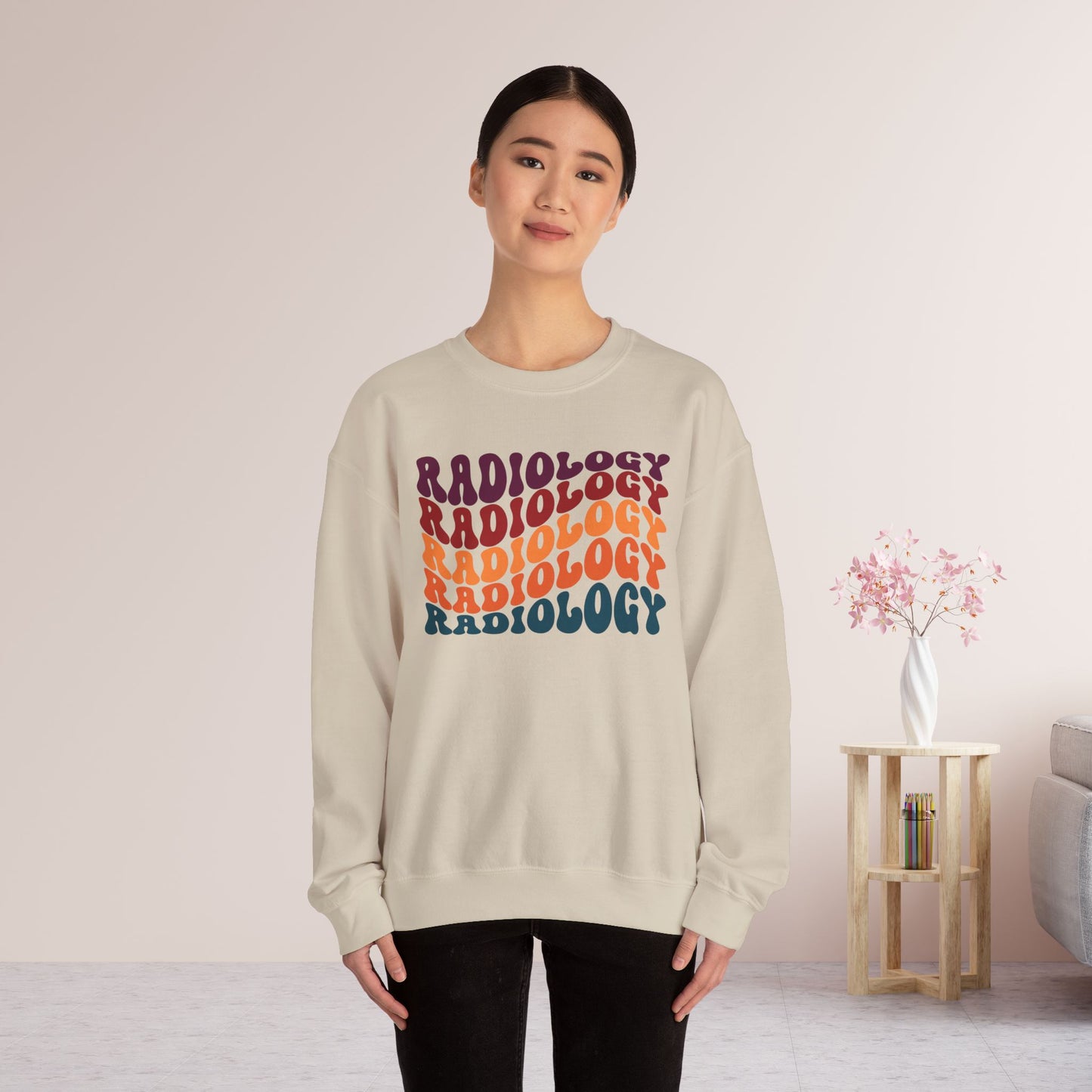 Groovy Radiology Sweatshirt for RAD Technician