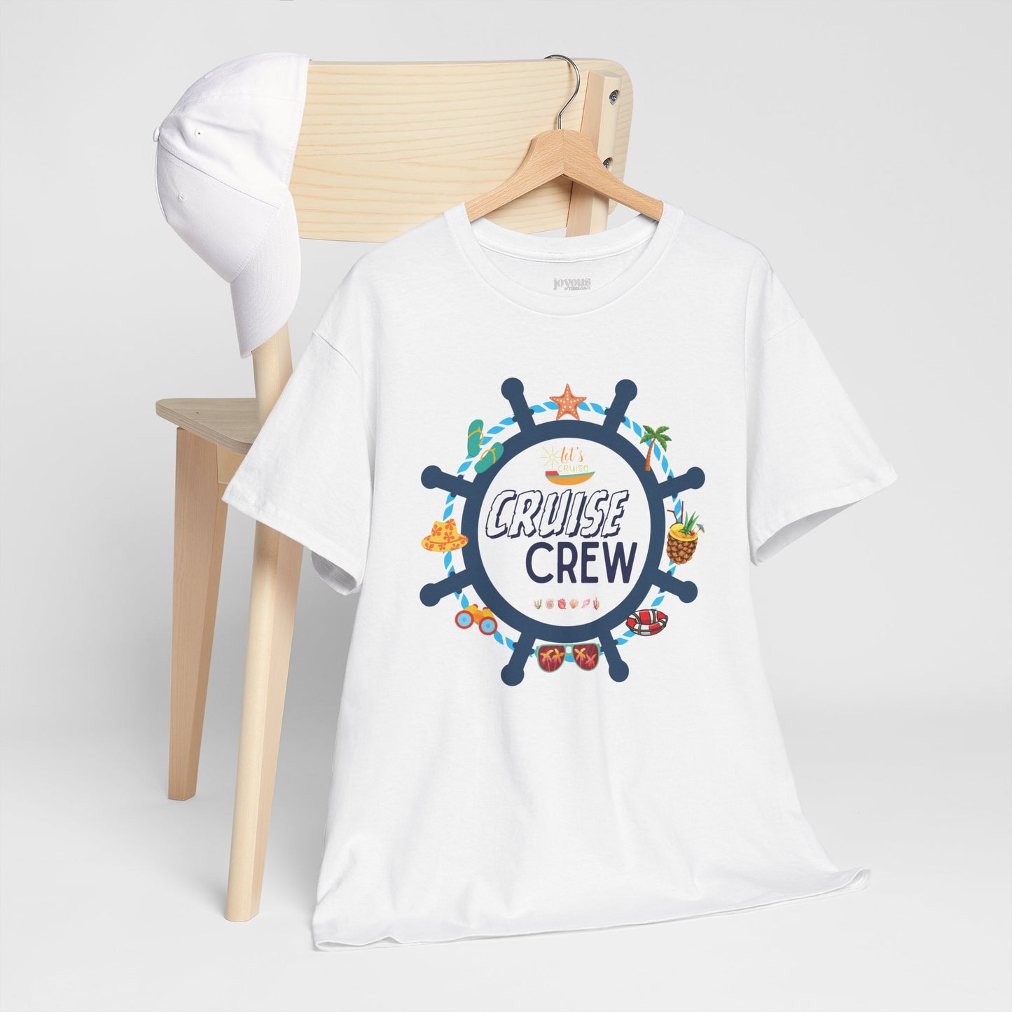 Matching Cruise Crew Shirt - Family Cruise Heavy Cotton Tee