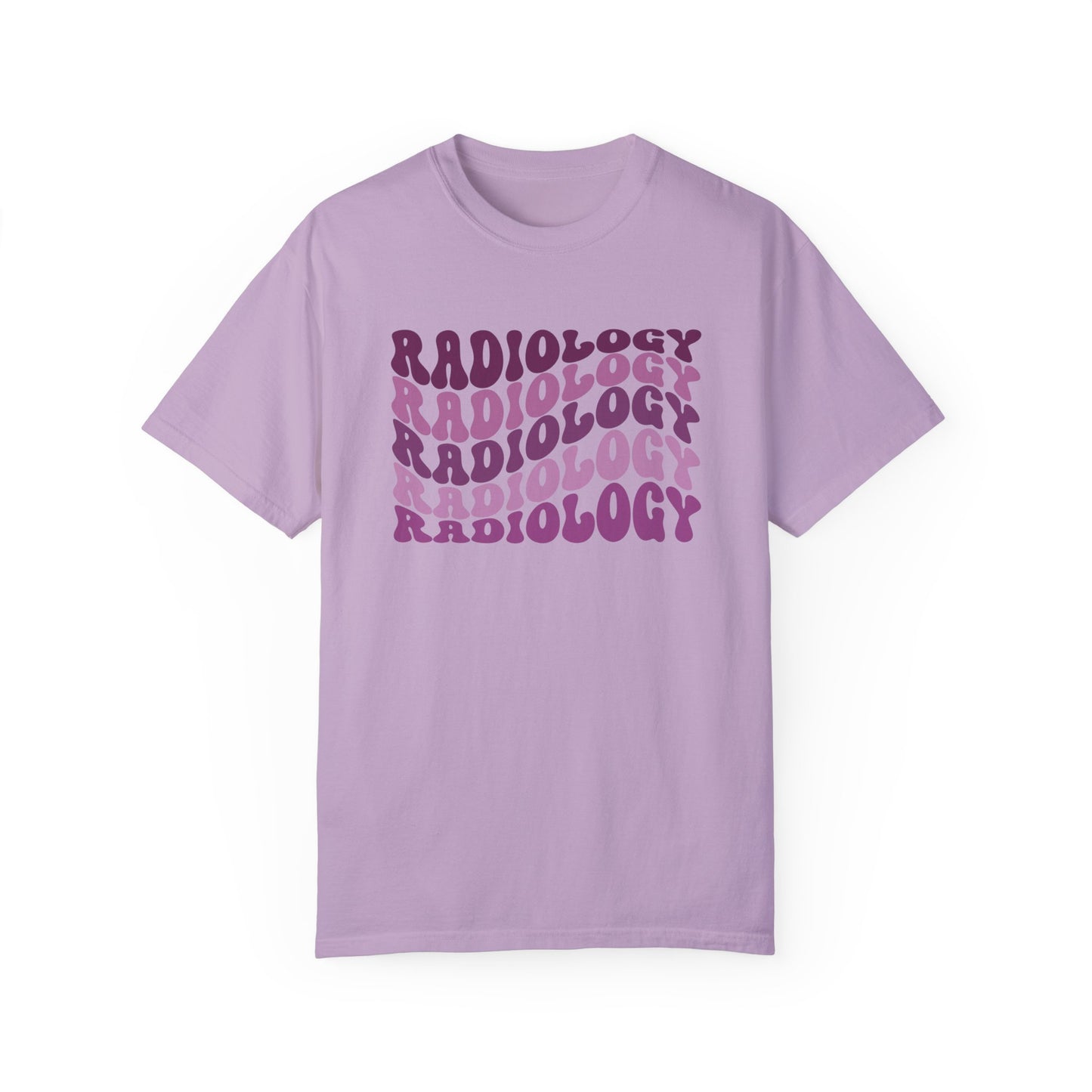 Groovy Purple Comfort Colors Radiology Shirt