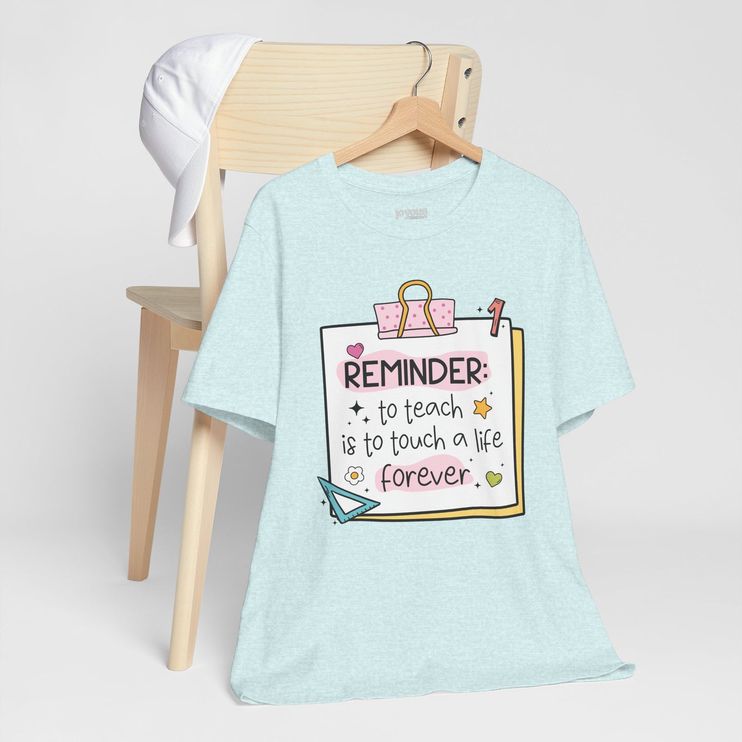 Trendy Motivational Teacher Soft Cotton Tee