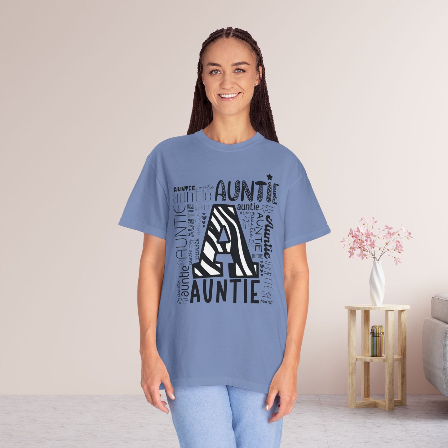 Comfort Colors Auntie Shirt