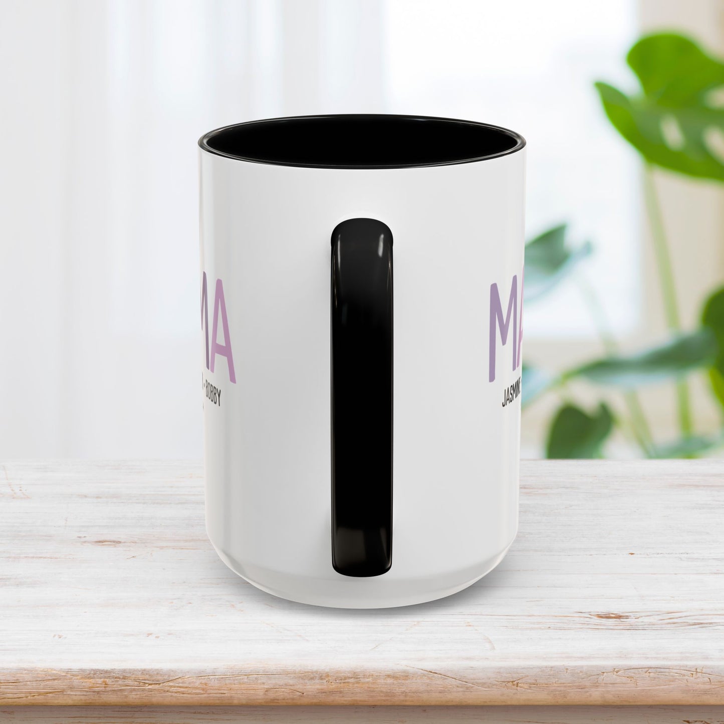 Personalized Mama Coffee Mug with Kids Names - Custom Mom Gifts for Mother's Day