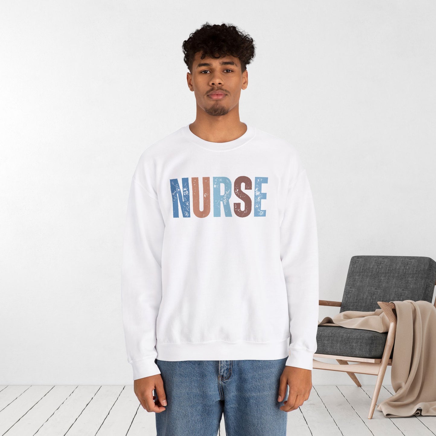 Registered Nurse Sweatshirt - Retro Nurse Sweater