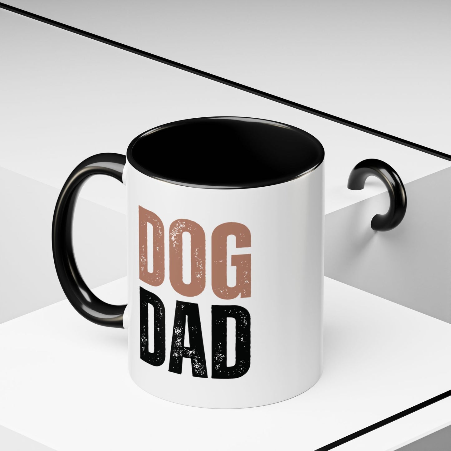 Personalized Dog Dad Coffee Mug with Dog Names - Custom Dog Dad Gifts for Father's Day