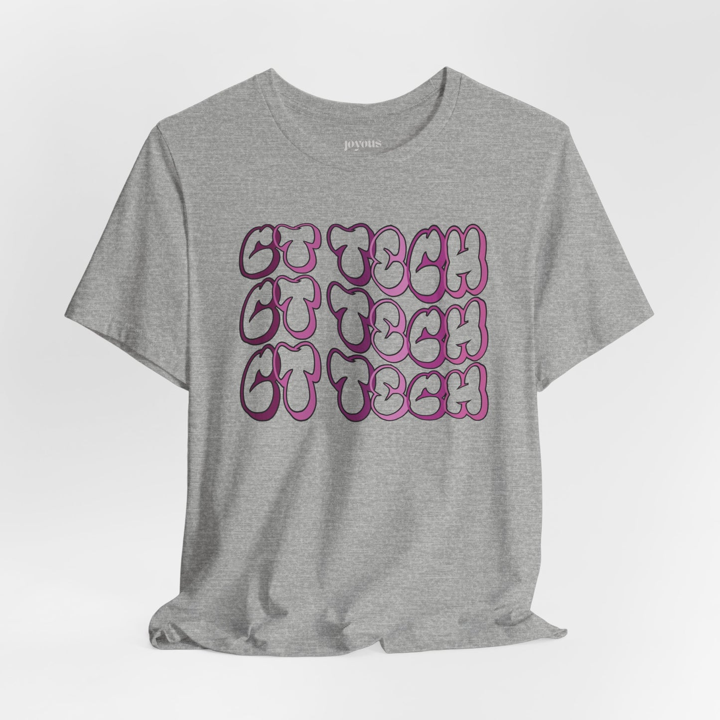 Groovy Purple CT Tech Shirt - CT Technologist Soft Cotton Tee