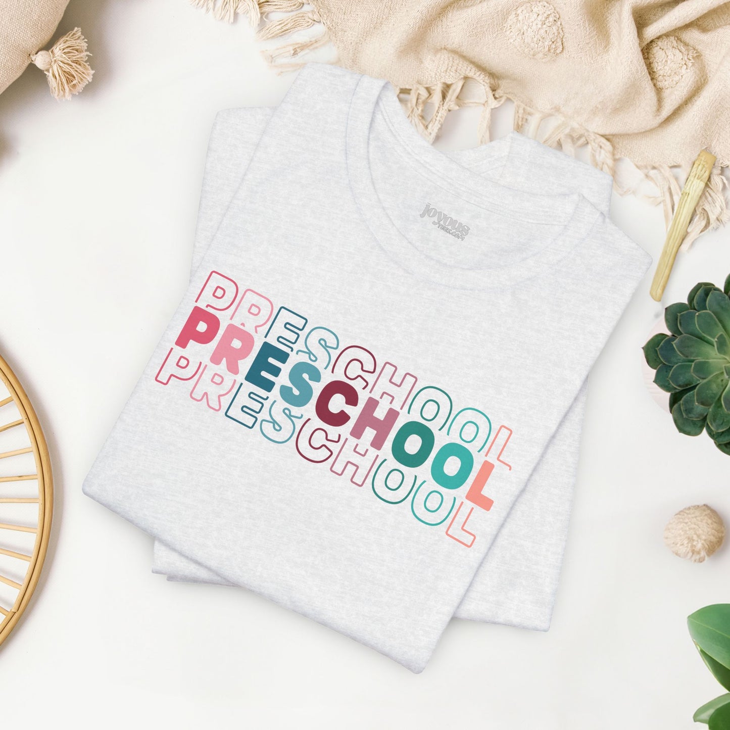 Unisex Preschool Teacher Soft Cotton Tee