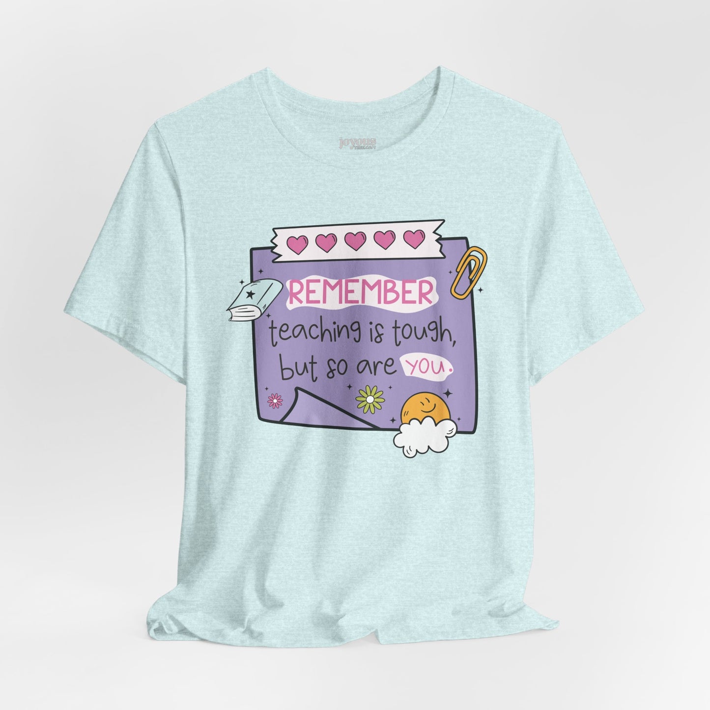 Trendy Motivational Teacher Soft Cotton Tee