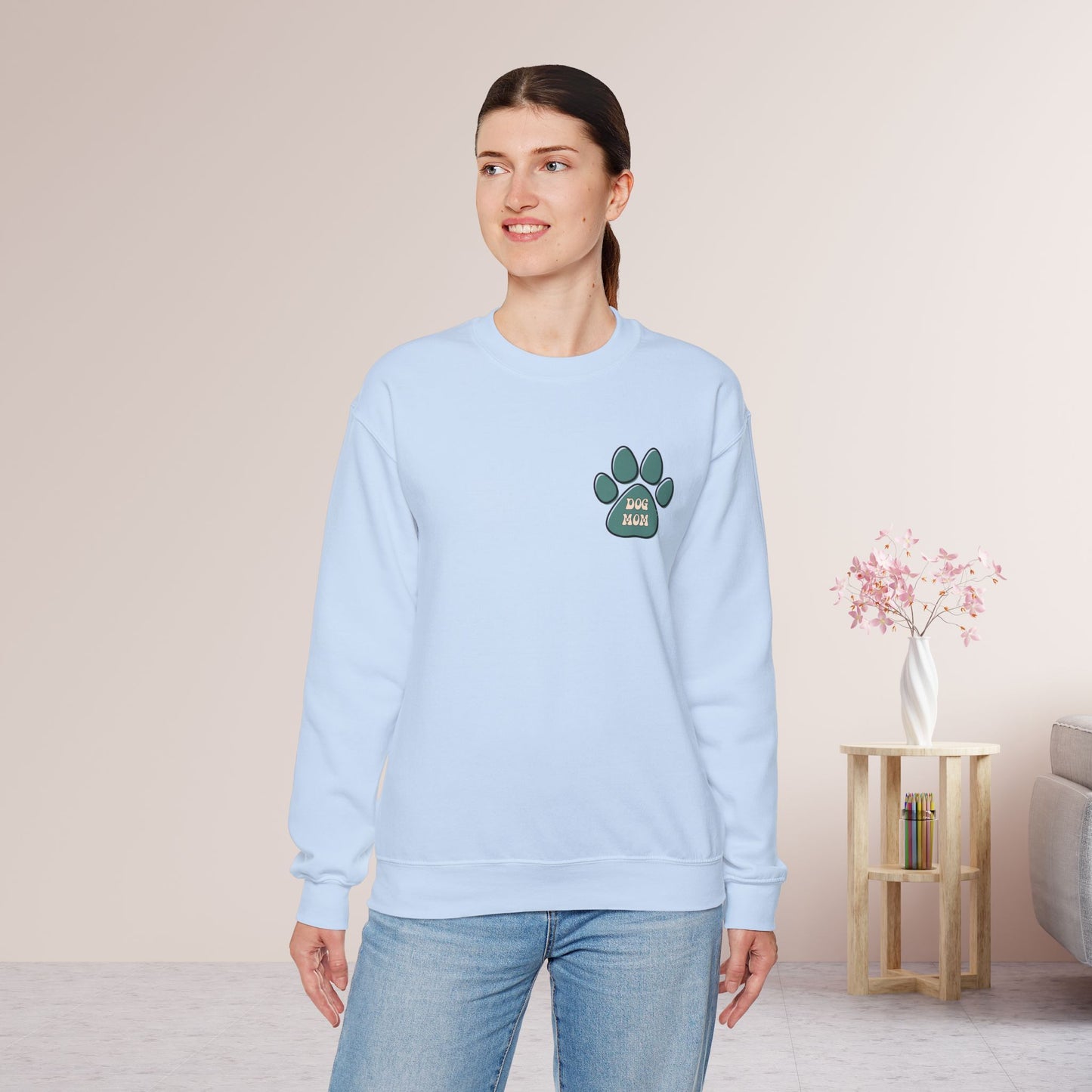 Retro Dog Mom Sweatshirt - Trendy Dog Mom Sweater