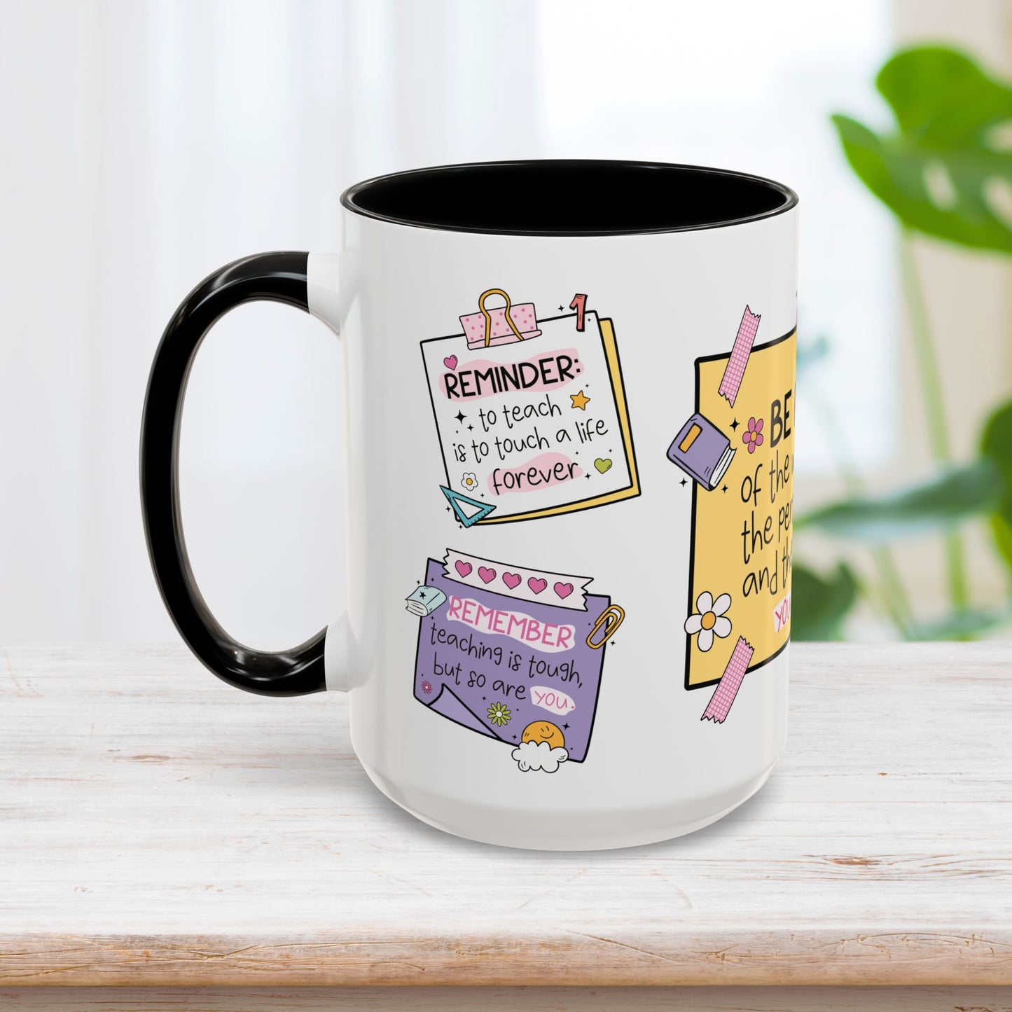 Trendy Motivational Teacher Mug