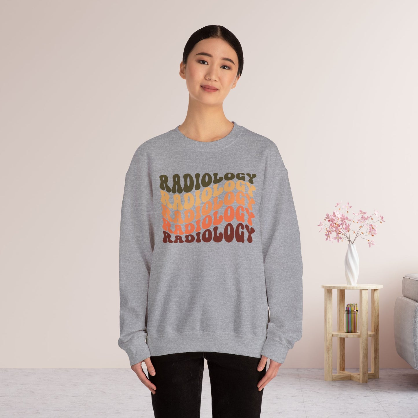 Groovy Radiology Sweatshirt for RAD Techs