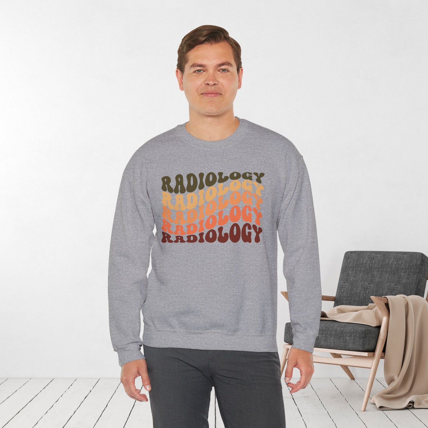 Groovy Radiology Sweatshirt for RAD Techs