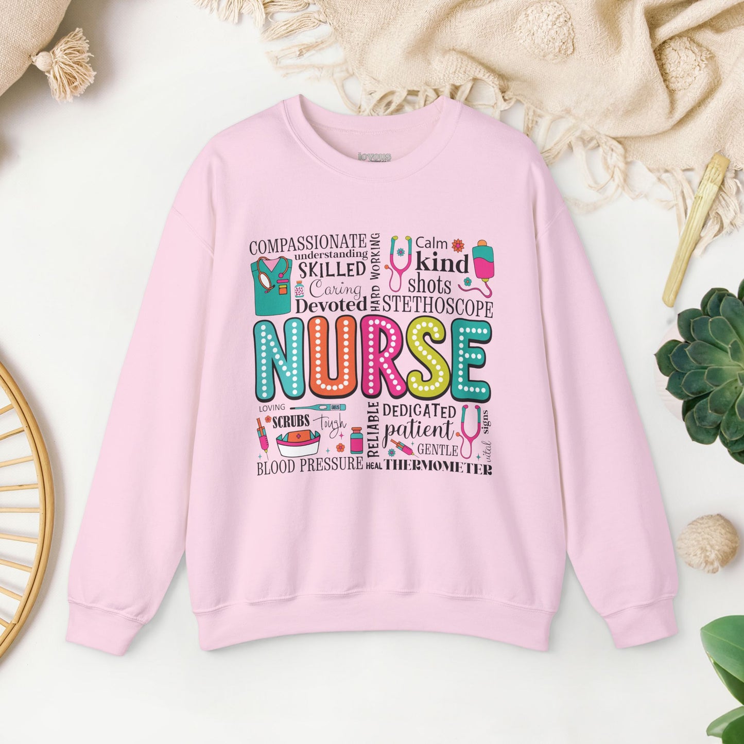 Trendy Nurse Sweatshirt for Registered Nurse
