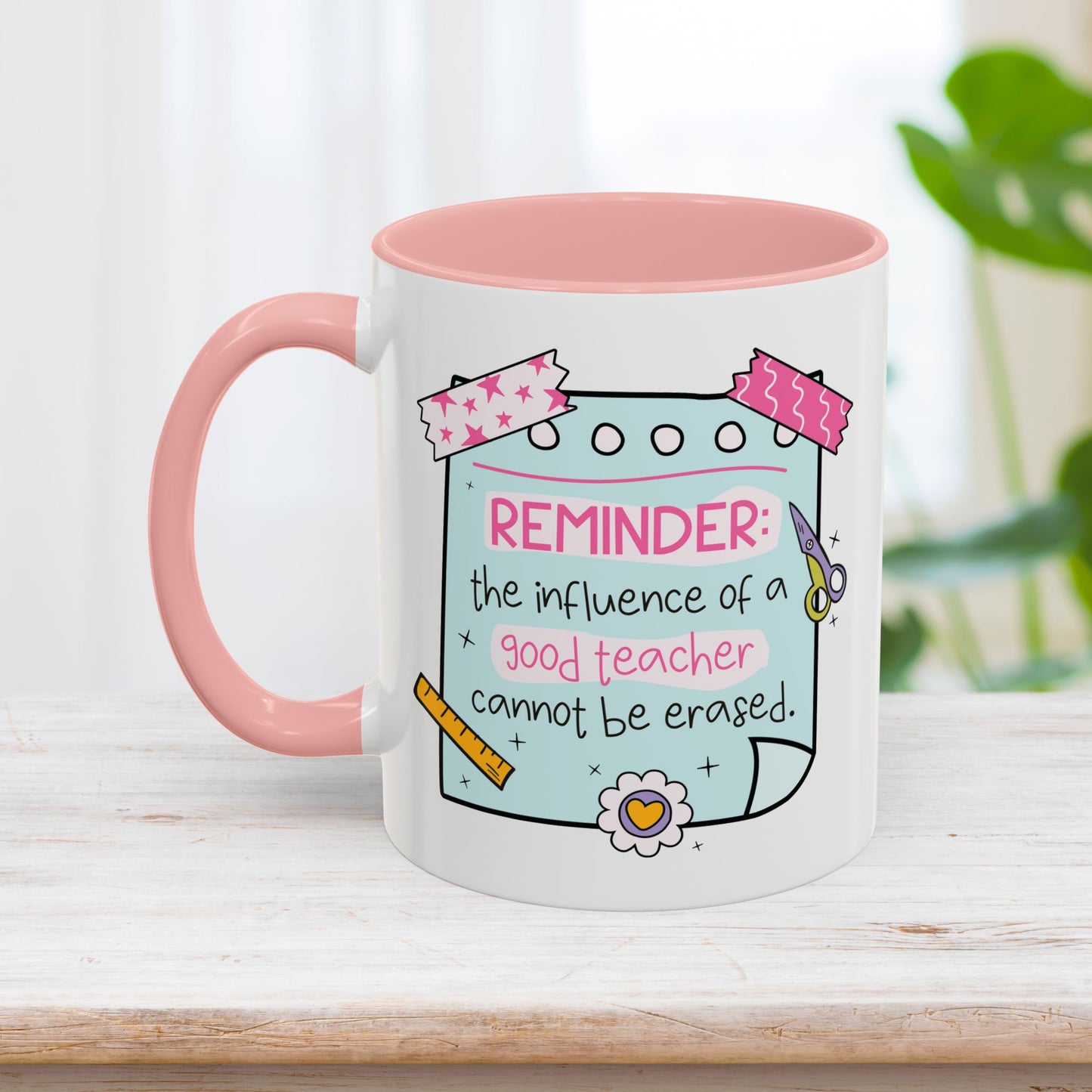 Trendy Motivational Teacher Mug