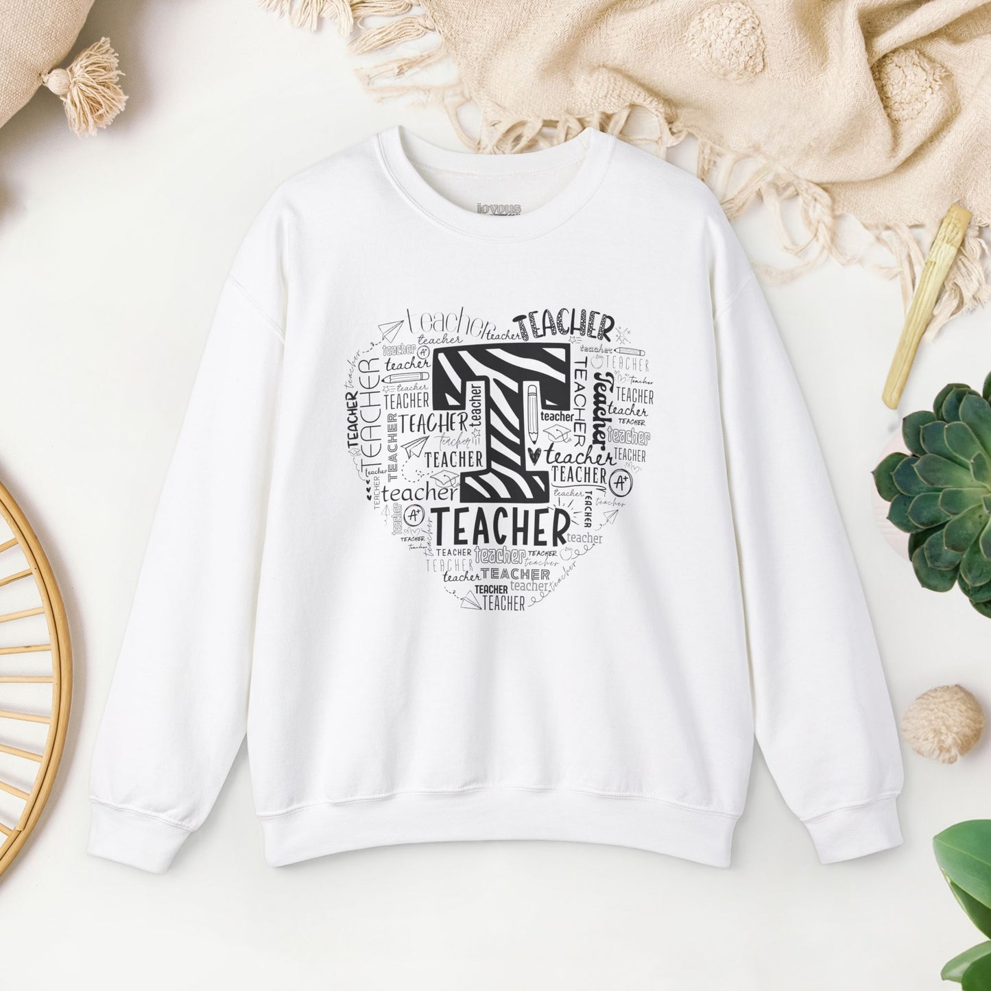 Trendy Teacher Sweatshirt for School Teachers