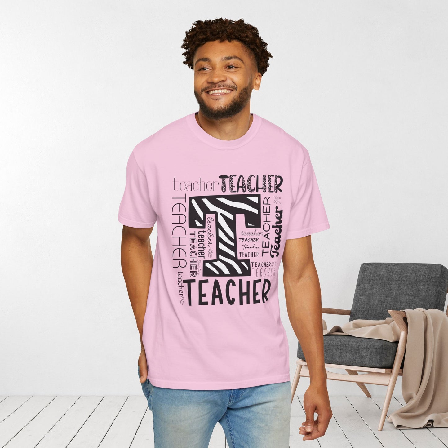 Trendy Teacher Comfort Colors Shirt