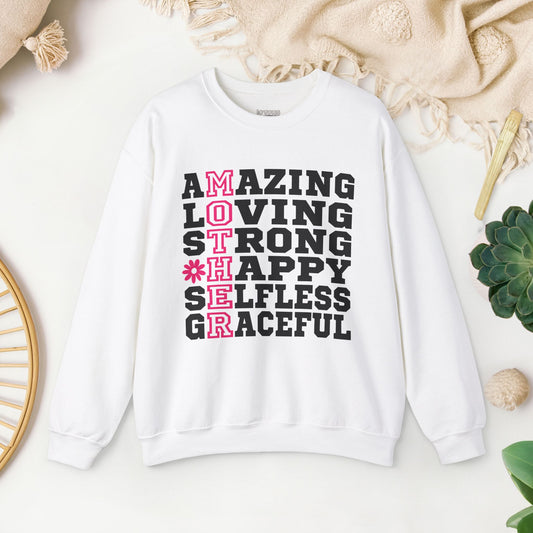 Mother Sweatshirt - Mama Sweatshirt - Mom Crewneck Pullover