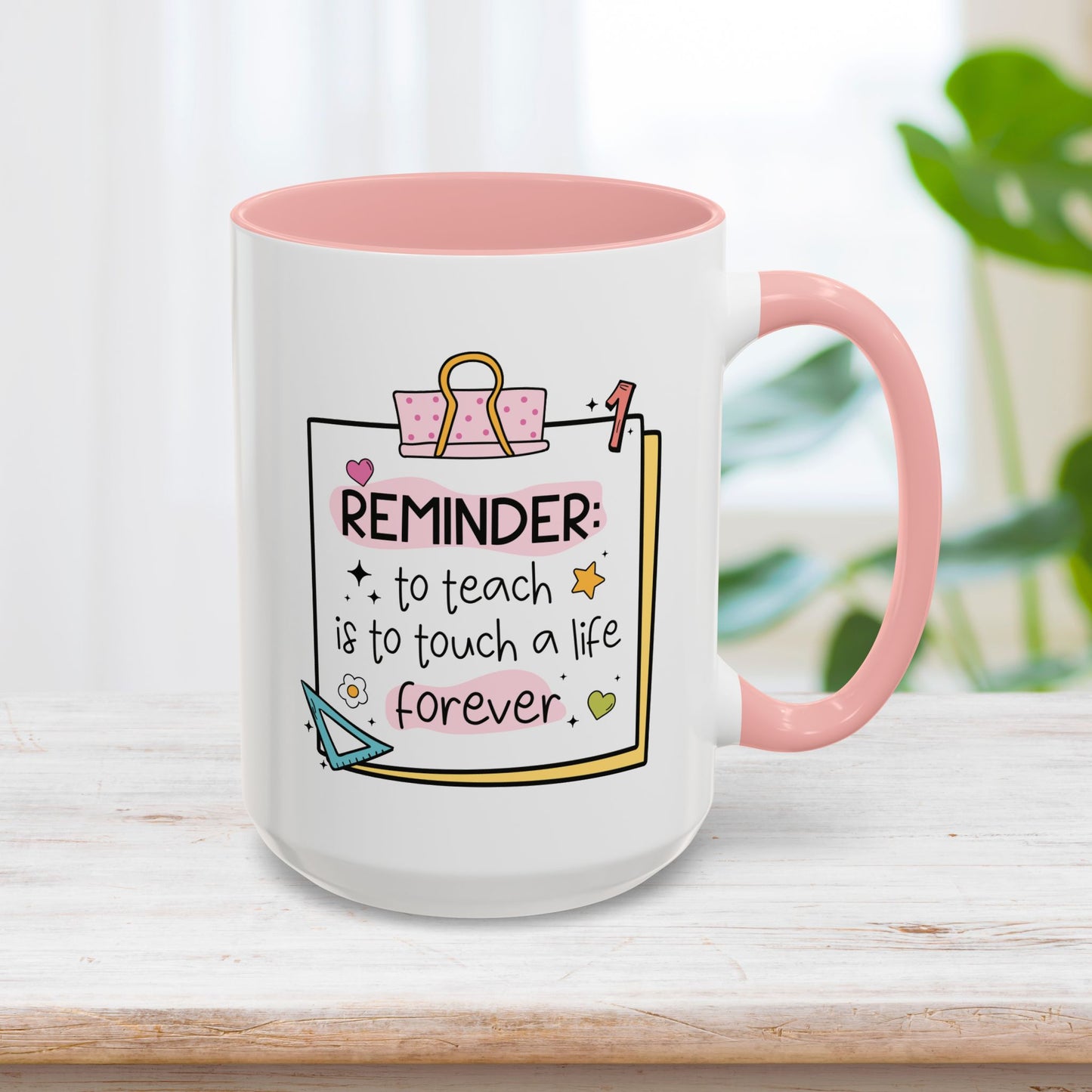 Trendy Motivational Teacher Mug