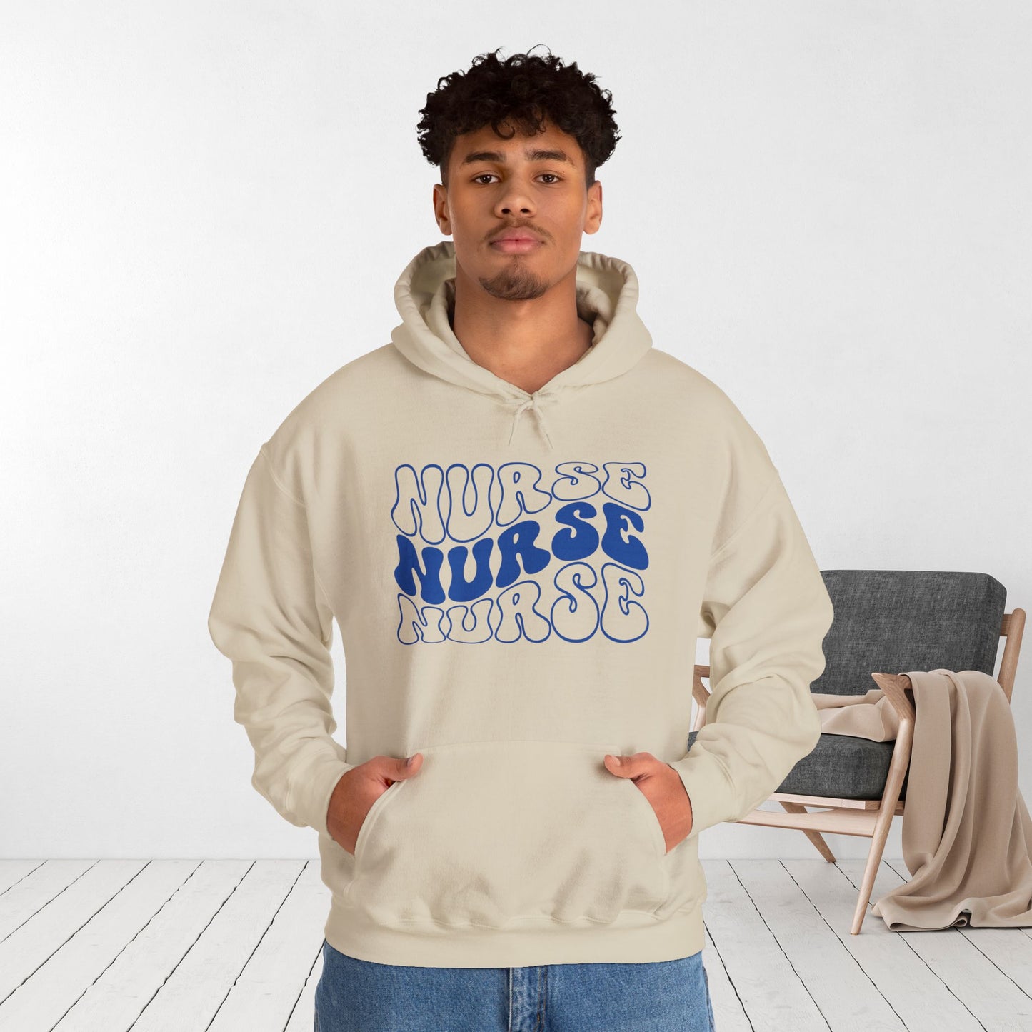 Groovy Nurse Hoodie - Registered Nurse Hoodie