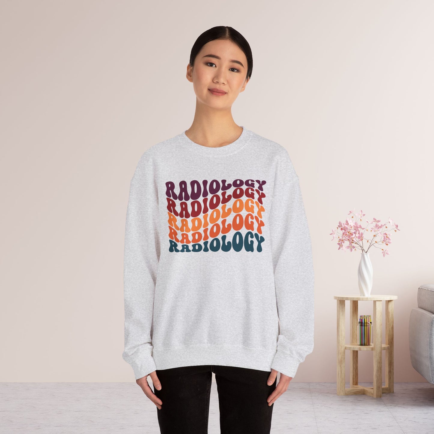 Groovy Radiology Sweatshirt for RAD Technician