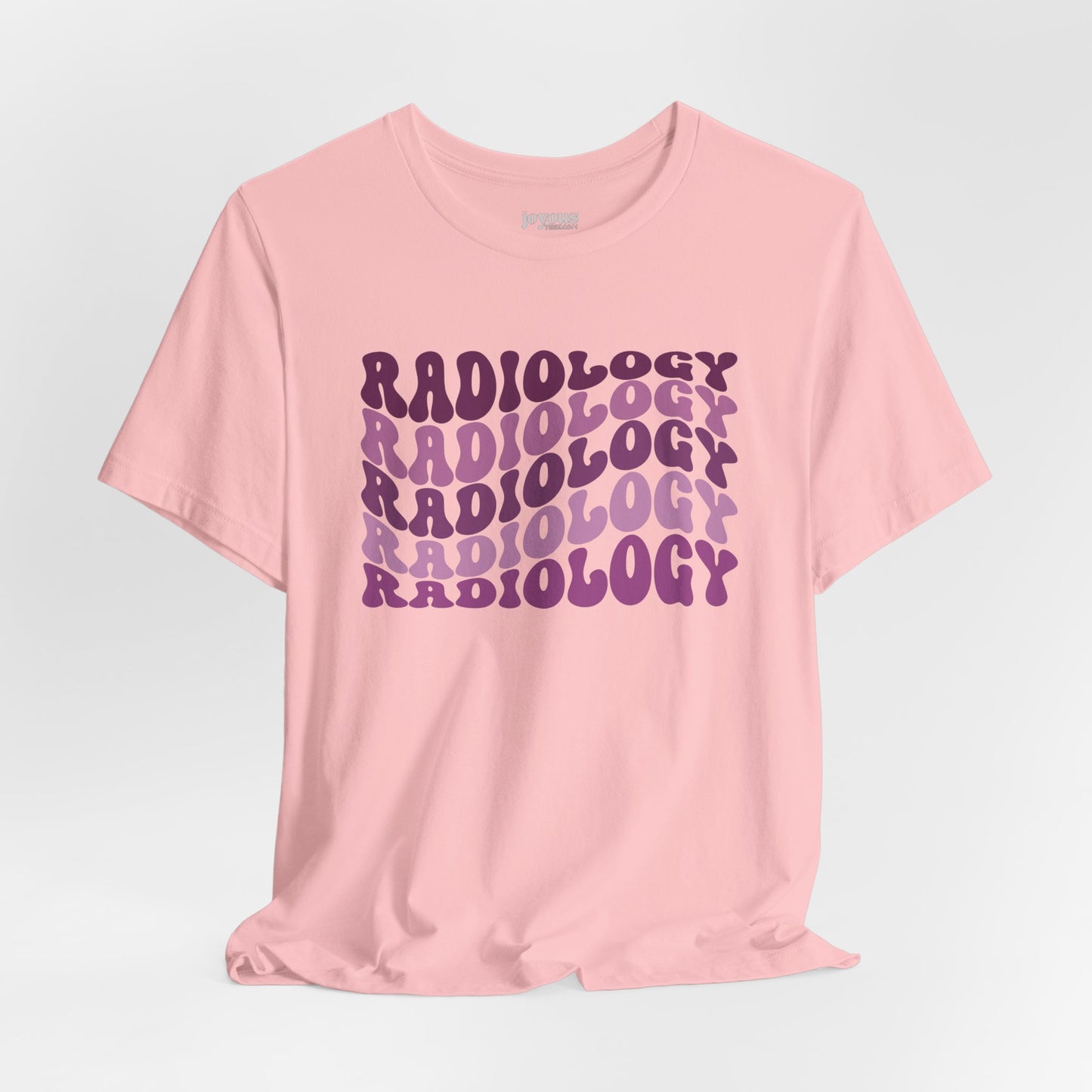 Groovy Purple Radiology Soft Cotton Tee