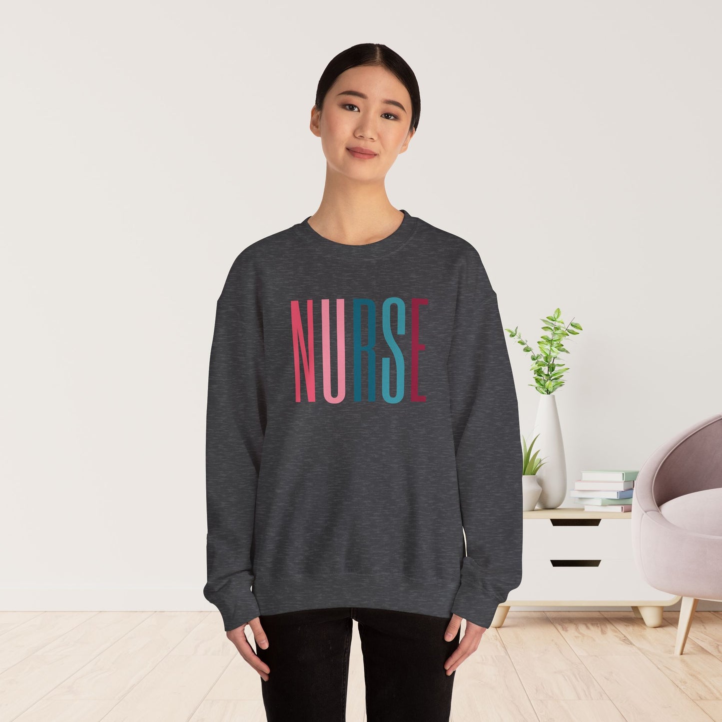 Colorful Nurse Sweatshirt