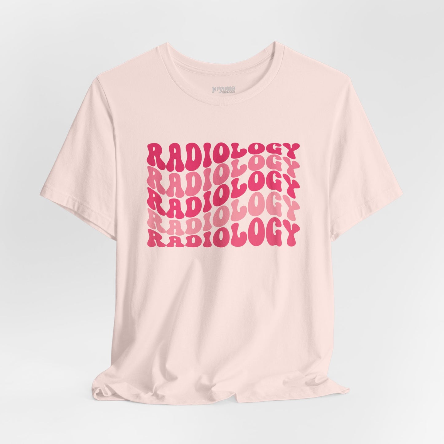 Groovy Pink Radiology Soft Cotton Tee