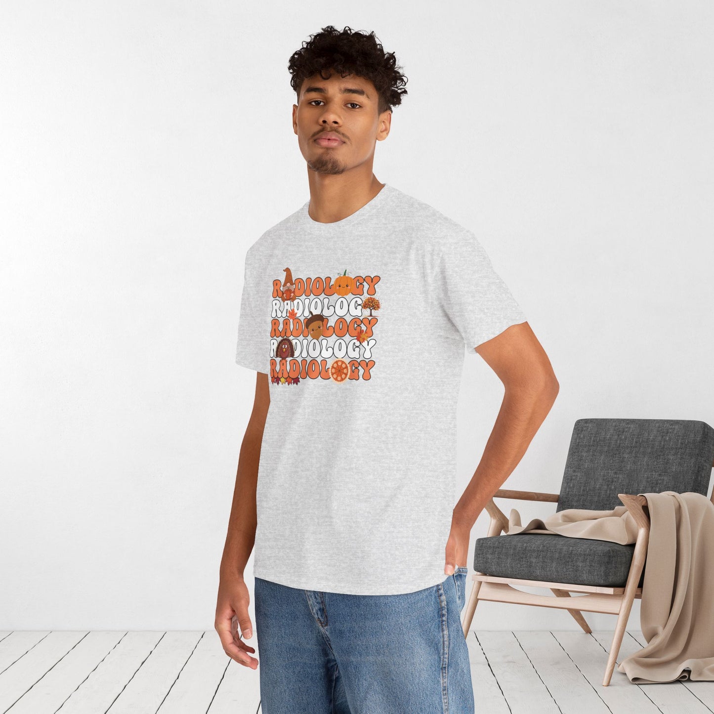 Groovy Thanksgiving Radiology Heavy Cotton Tee