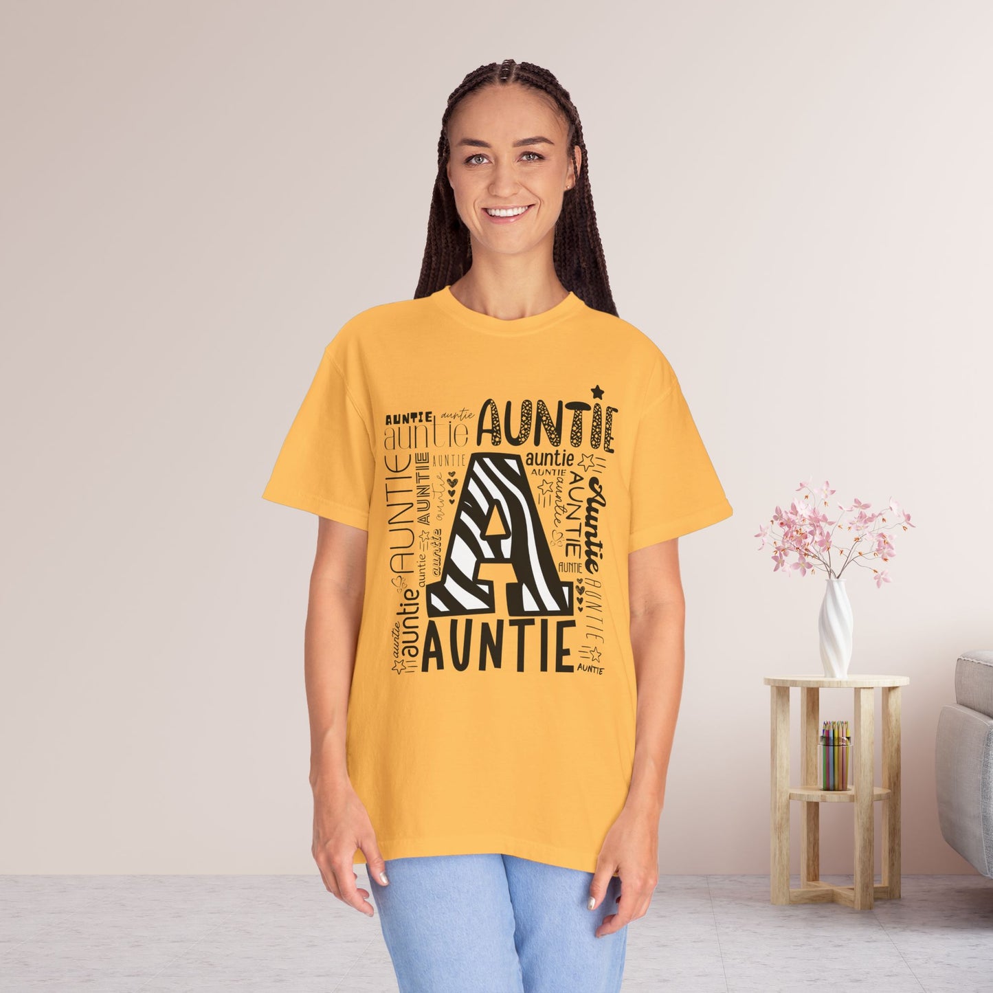 Comfort Colors Auntie Shirt