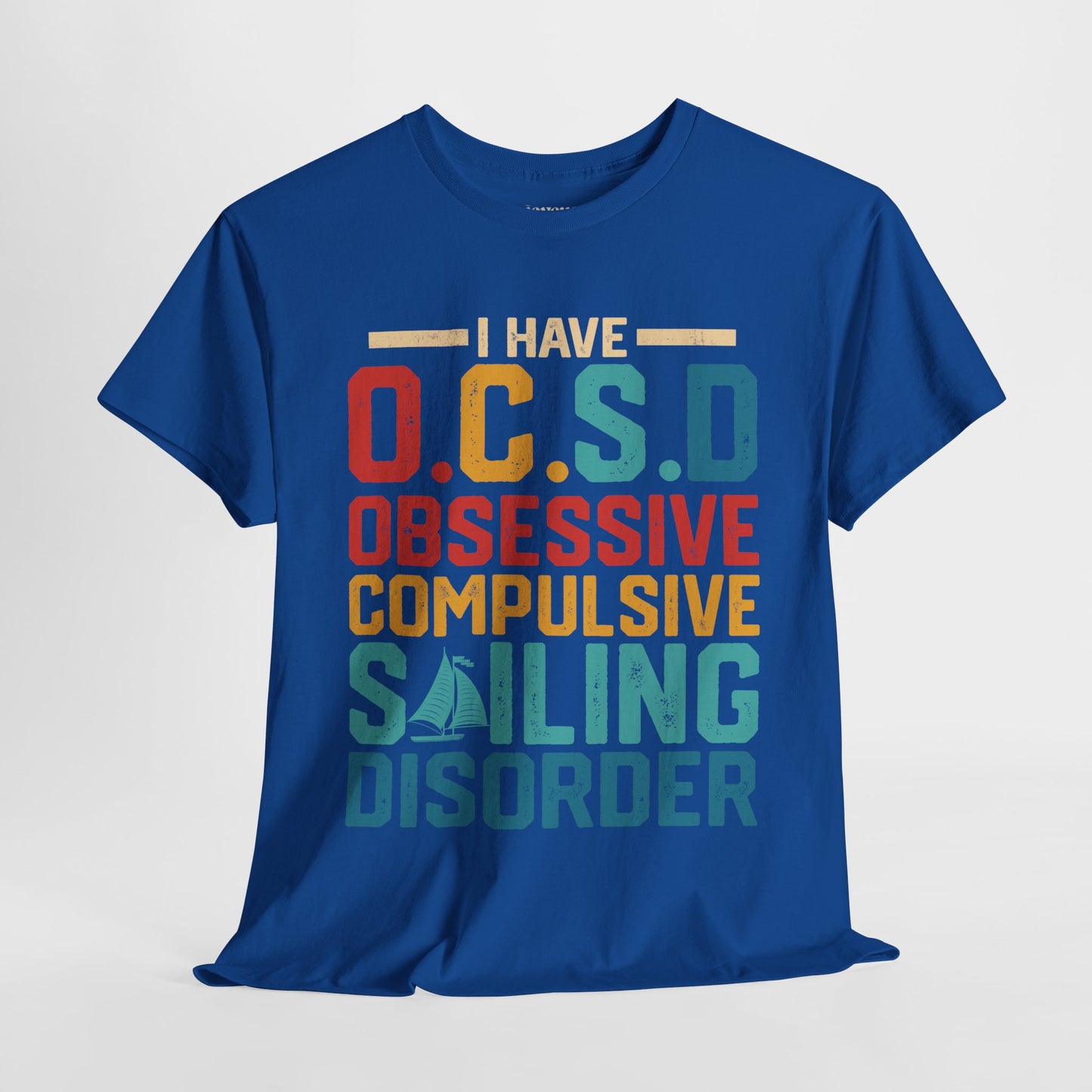 Funny Sailing Shirt - Unisex Sailing Heavy Cotton Tee