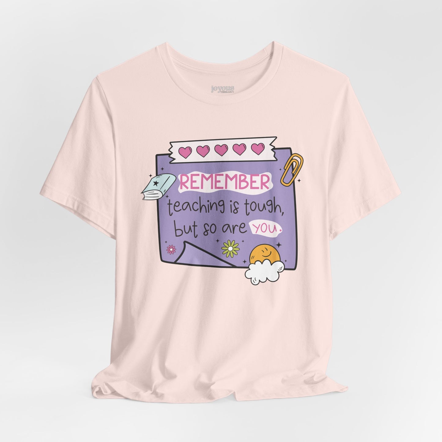 Trendy Motivational Teacher Soft Cotton Tee