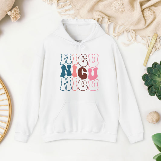 Groovy NICU Hoodie -  Neonatal ICU Nurse Hoodie