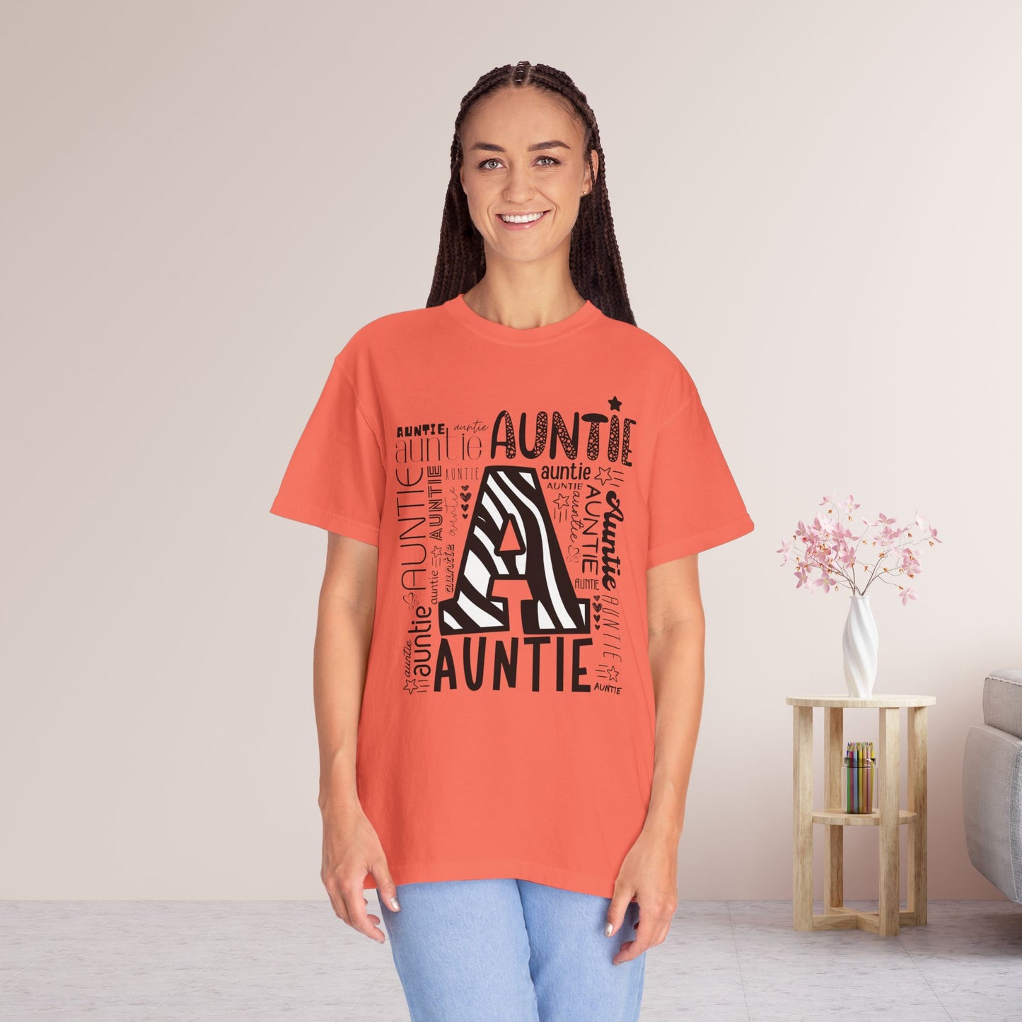 Comfort Colors Auntie Shirt