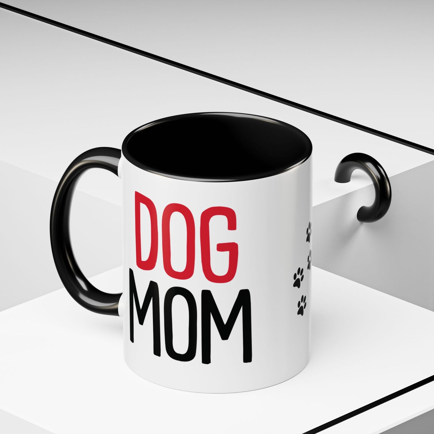 Personalized Dog Mom Coffee Mug with Dog Names - Custom Dog Mom Gifts for Mother's Day