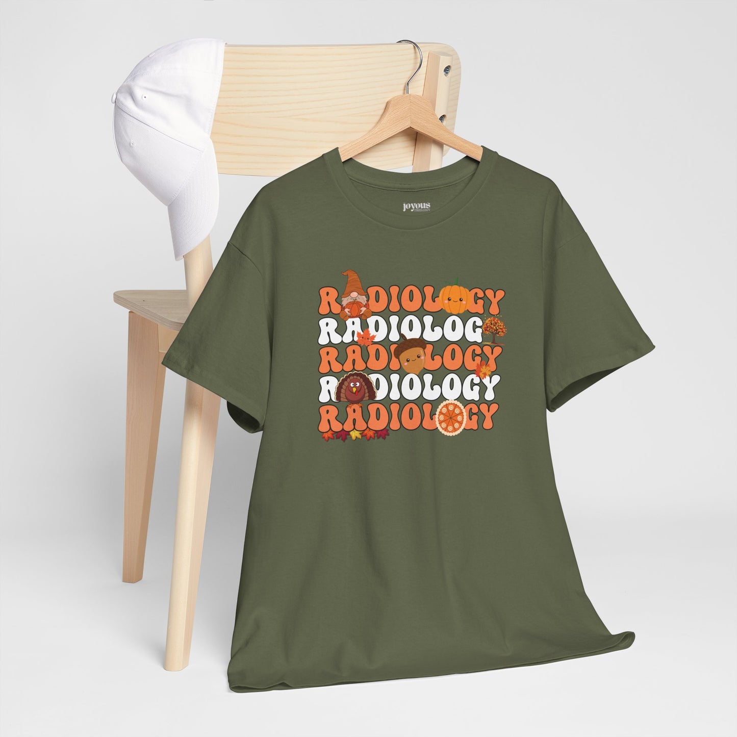 Groovy Thanksgiving Radiology Heavy Cotton Tee