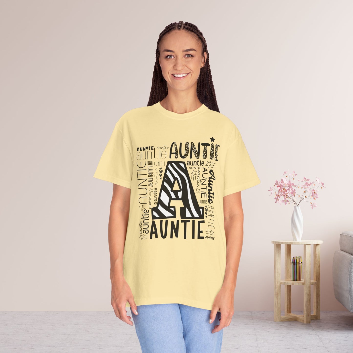 Comfort Colors Auntie Shirt