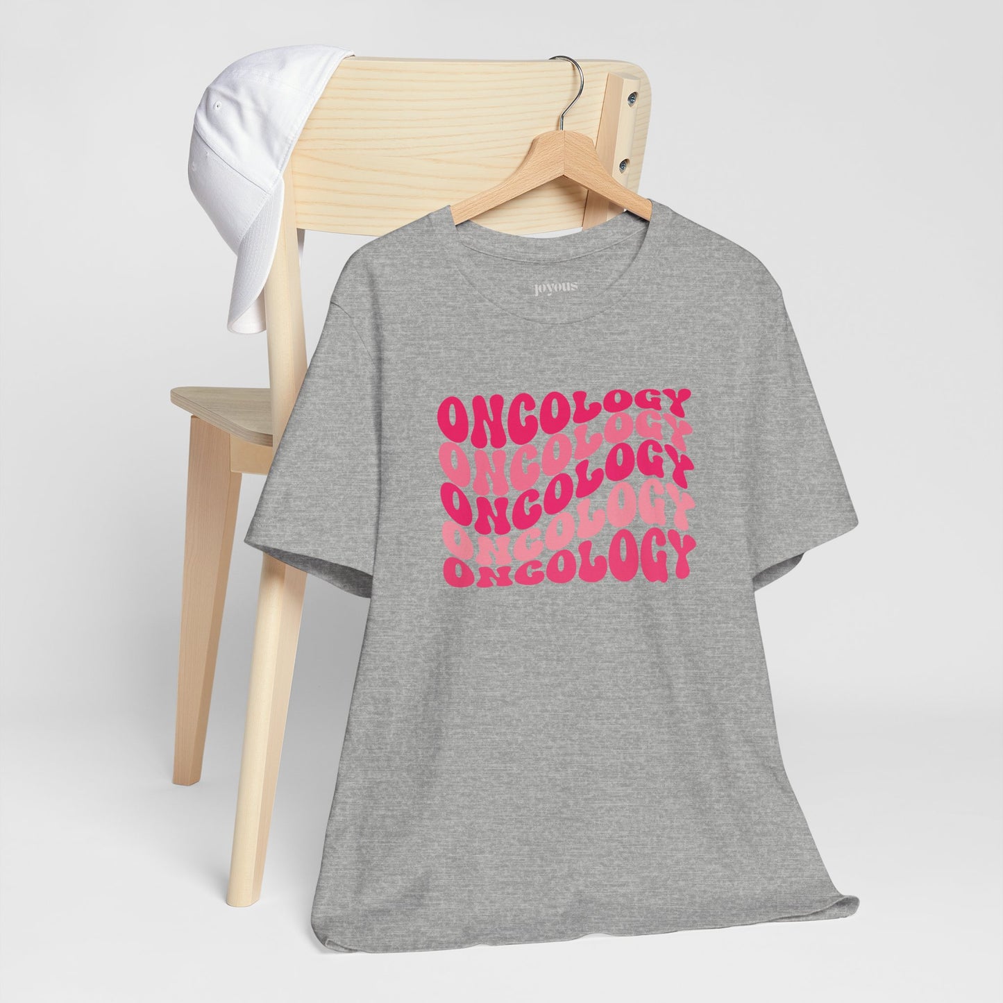 Pink Groovy Oncology Soft Cotton Tee