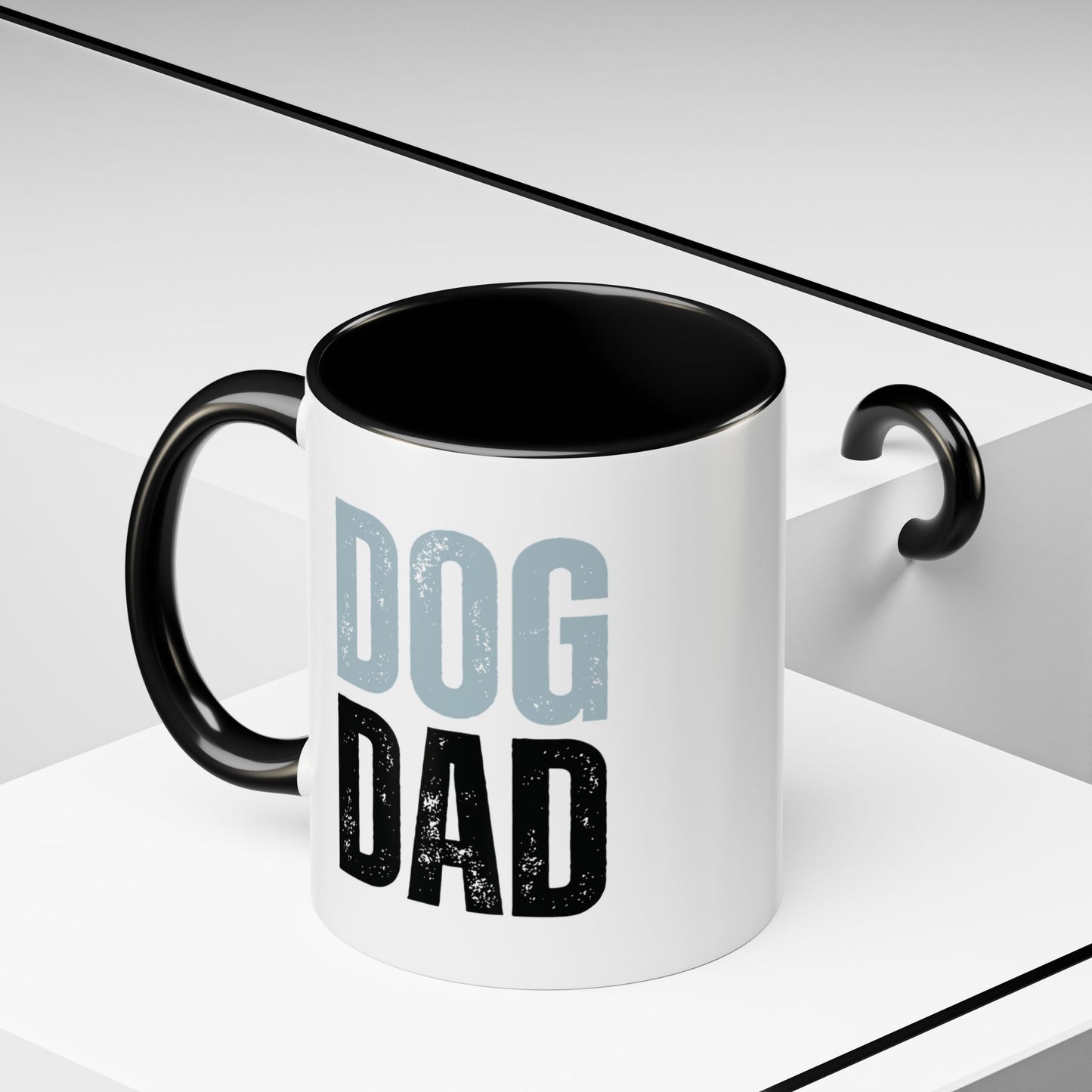 Personalized Dog Dad Coffee Mug with Dog Names - Custom Dog Dad Gifts for Father's Day